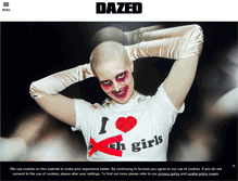 Tablet Screenshot of dazeddigital.com